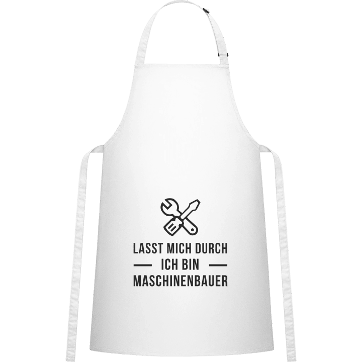 Lasst mich durch ich bin Maschienenbauer Kitchen Apron 0 image