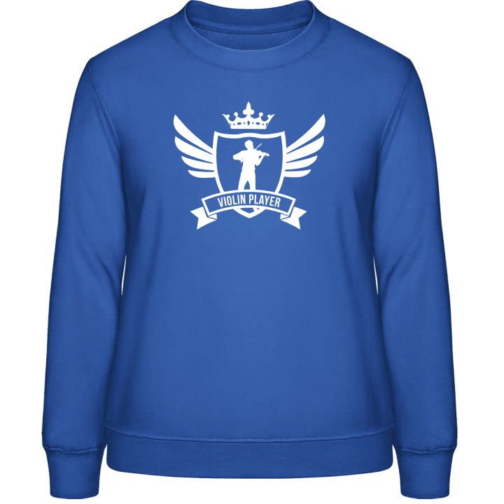 Violin Player Winged Vrouwen Sweatshirt contain pic