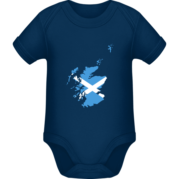 Scotland Map Flag Baby Strampler contain pic