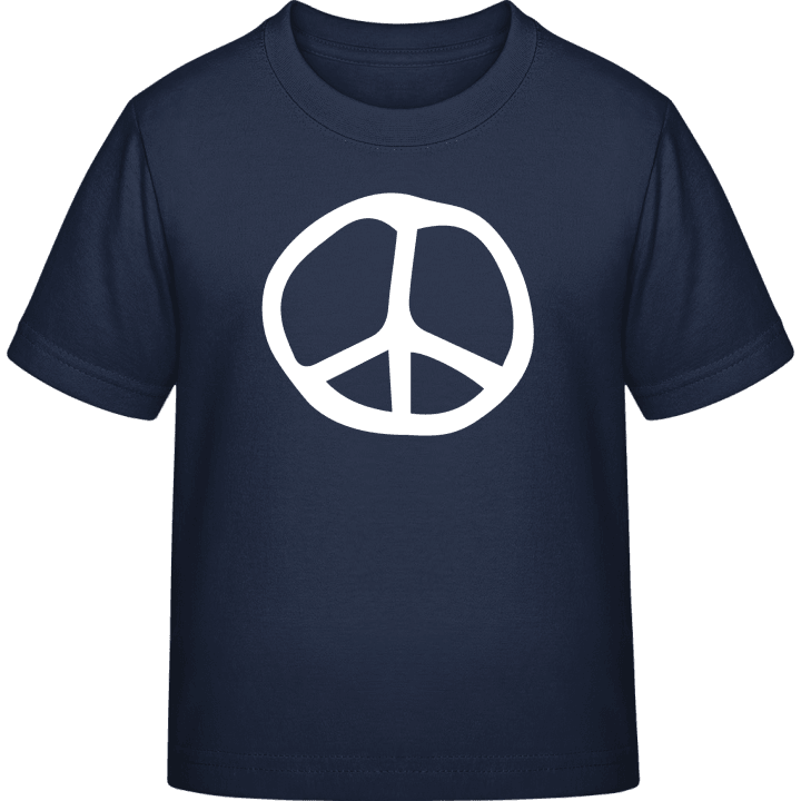 Peace Symbol Illustration T-skjorte for barn contain pic