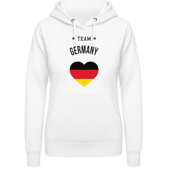 Team Germany Heart Hoodie för kvinnor contain pic