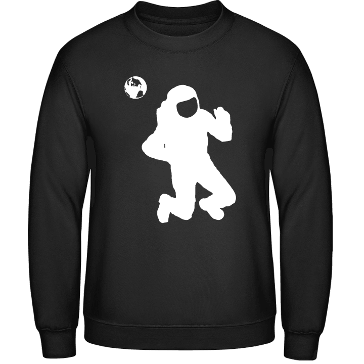 Cosmonaut Silhouette Sweatshirt contain pic