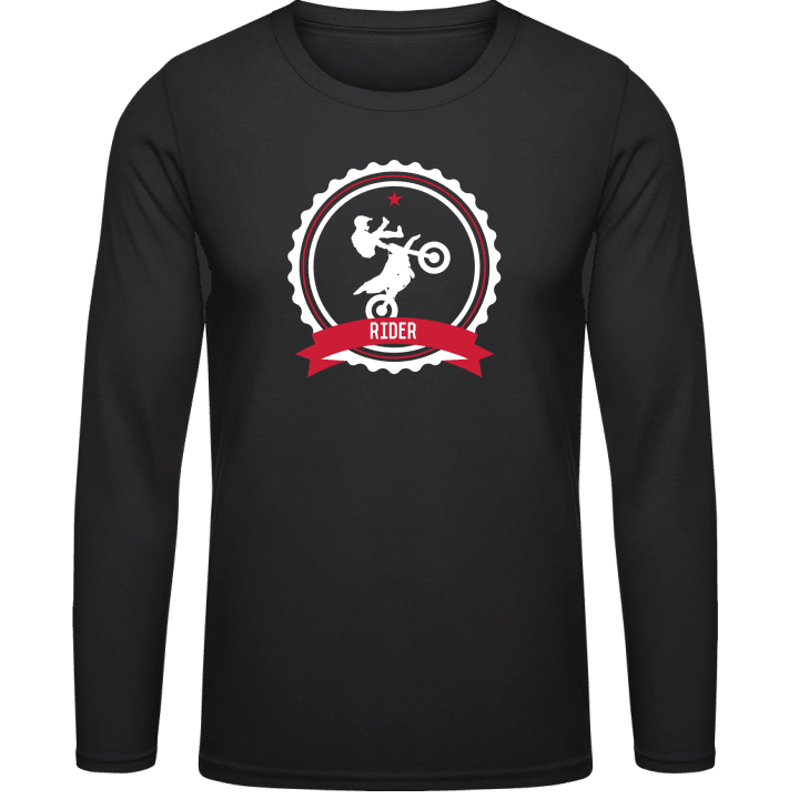 Motocross Rider Shirt met lange mouwen contain pic