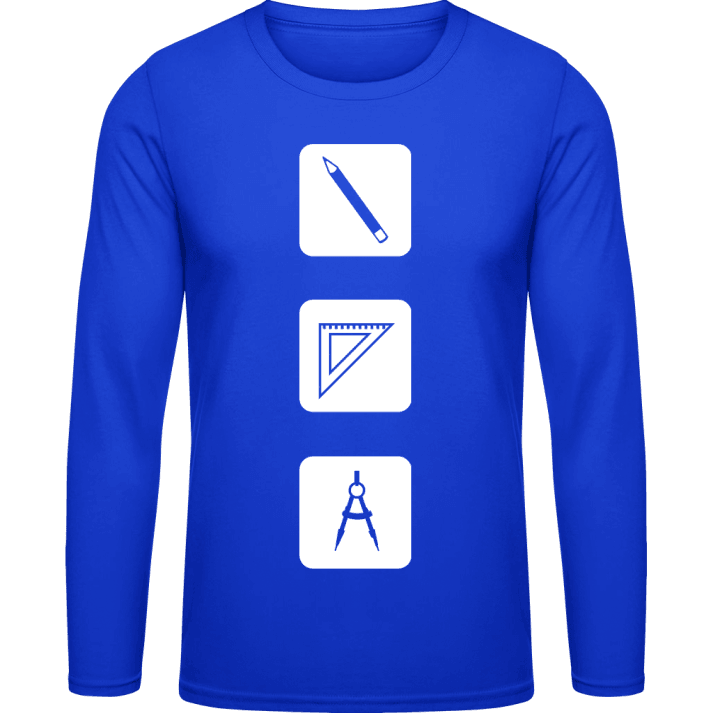 Architecture Tools Langarmshirt contain pic