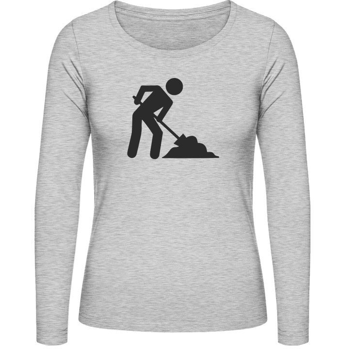Construction Site T-shirt à manches longues pour femmes contain pic