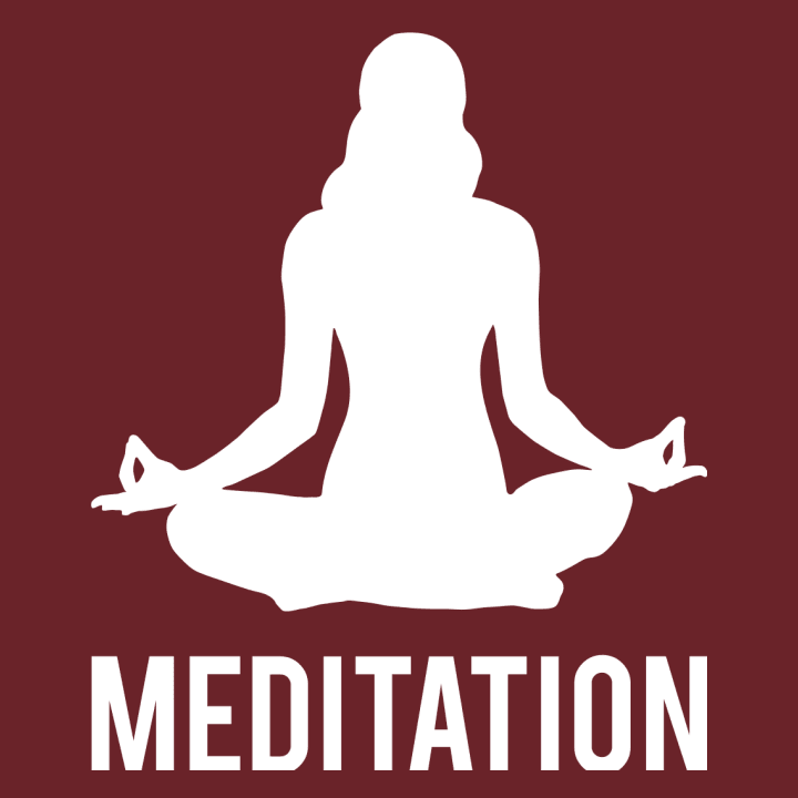 Meditation Silhouette Camisa de manga larga para mujer 0 image