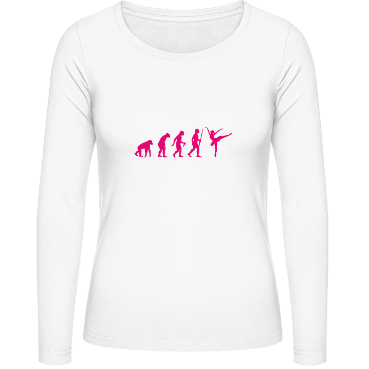 Ballerina Evolution Vrouwen Lange Mouw Shirt contain pic