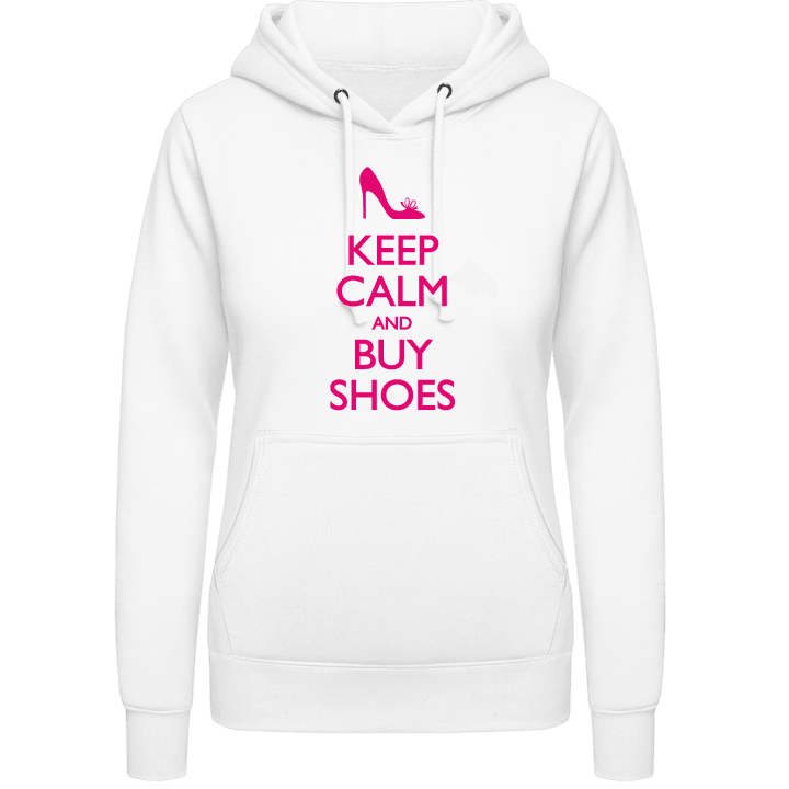 Keep Calm and Buy Shoes Felpa con cappuccio da donna 0 image