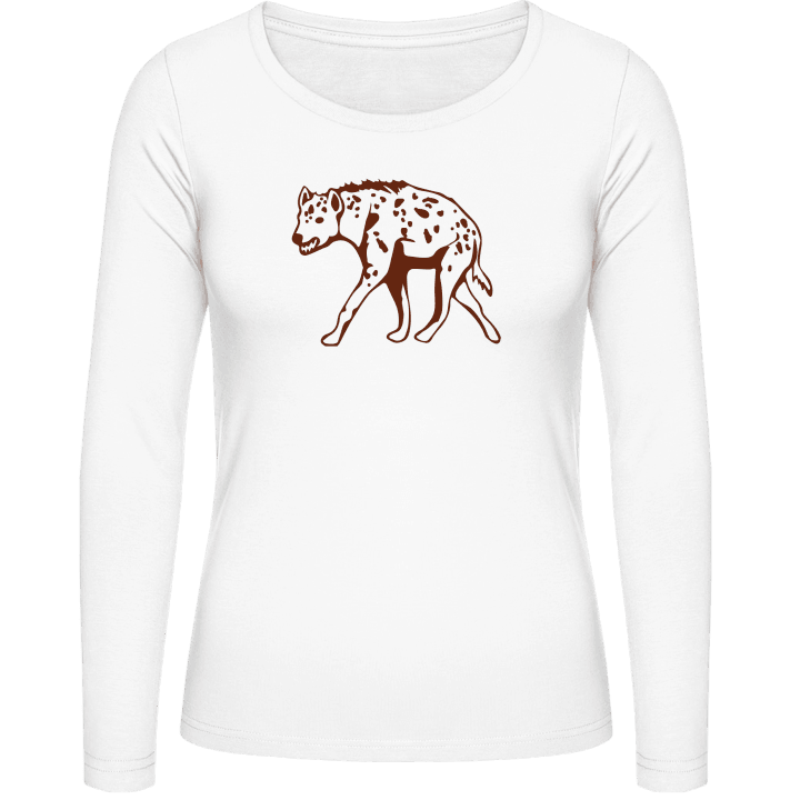 Hyena Silhouette Camicia donna a maniche lunghe 0 image