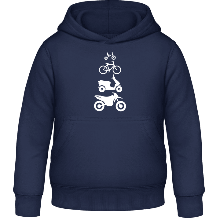 Evolution Bicycle Scooter Motorcycle  Barn Hoodie 0 image
