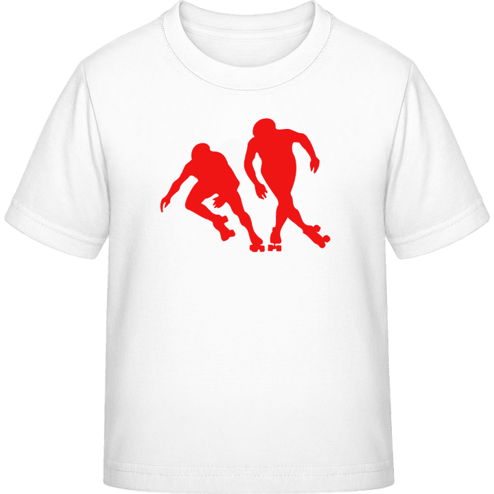 Roller Skating T-shirt för barn contain pic