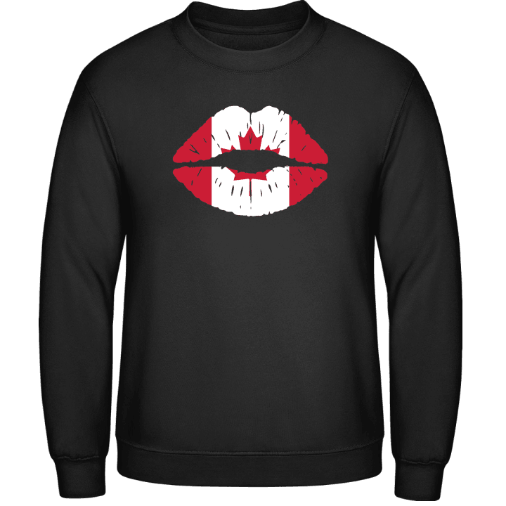 Canadian Kiss Flag Sudadera contain pic