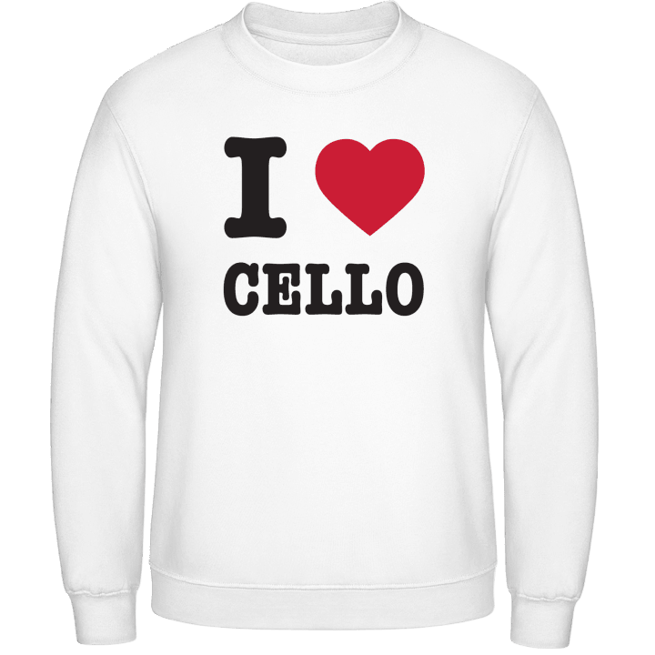 I Love Cello Sweatshirt contain pic
