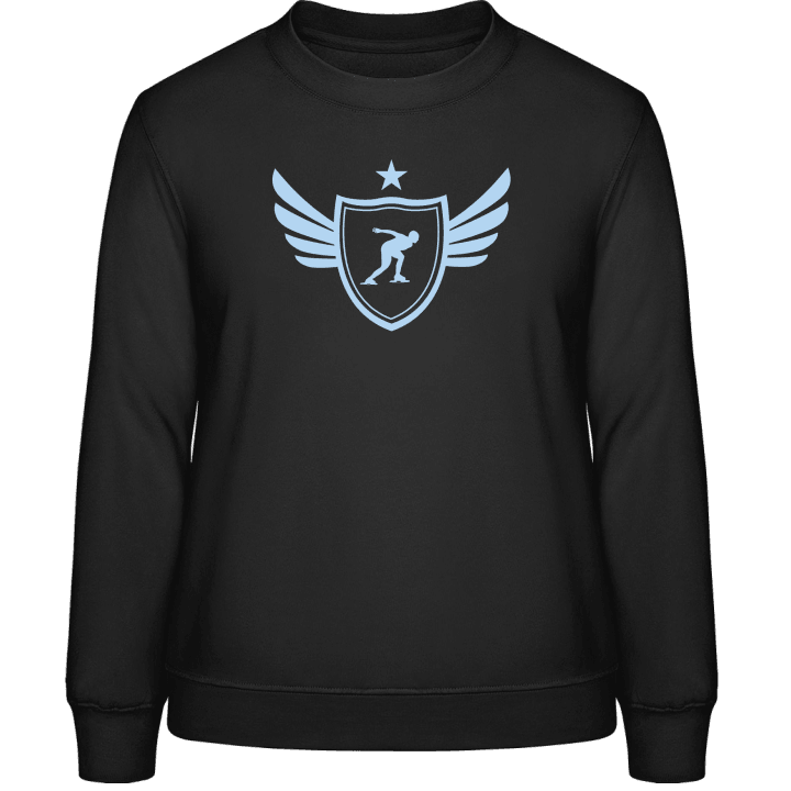 Speed Skater Sweat-shirt pour femme contain pic
