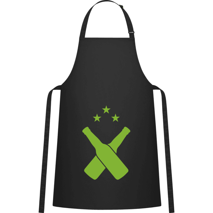 Beer Bottles Crossed Kitchen Apron contain pic