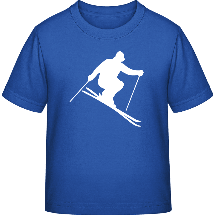 Ski Silhouette Kinderen T-shirt contain pic