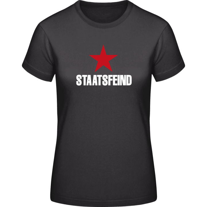 Staatsfeind Frauen T-Shirt contain pic