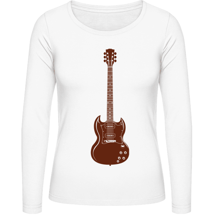 Guitar Classic Langermet skjorte for kvinner contain pic