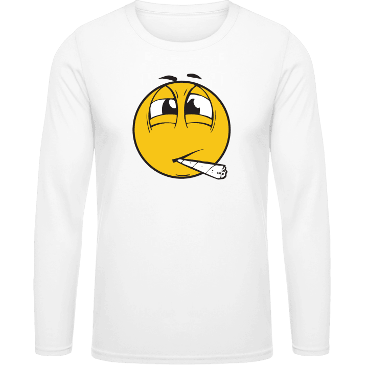 Stoned Smiley Face Langarmshirt contain pic