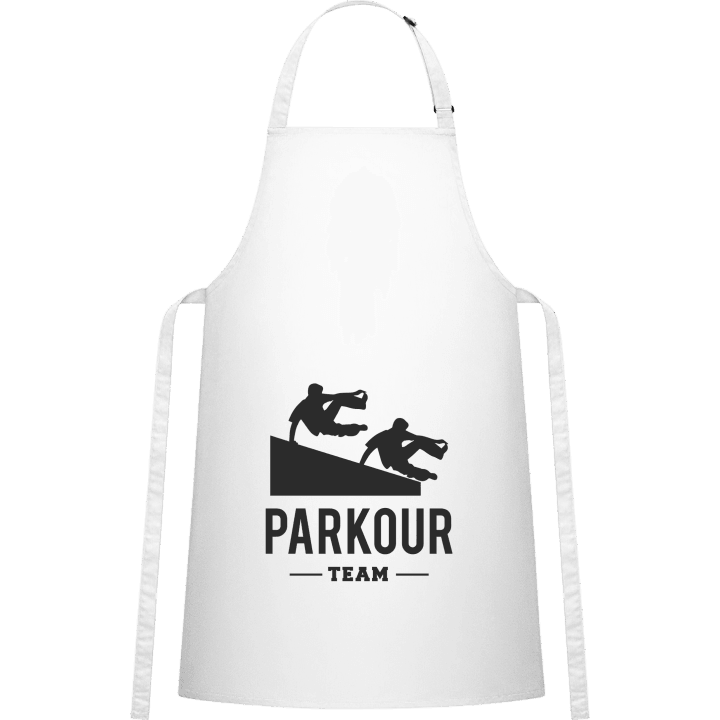 Parkour Team Delantal de cocina contain pic