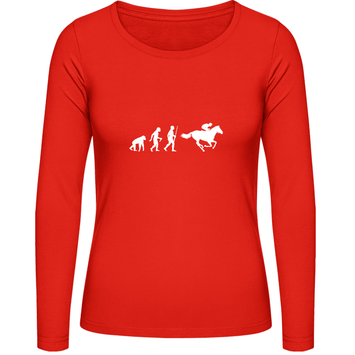 Jokey Horse Racing Evolution Vrouwen Lange Mouw Shirt contain pic