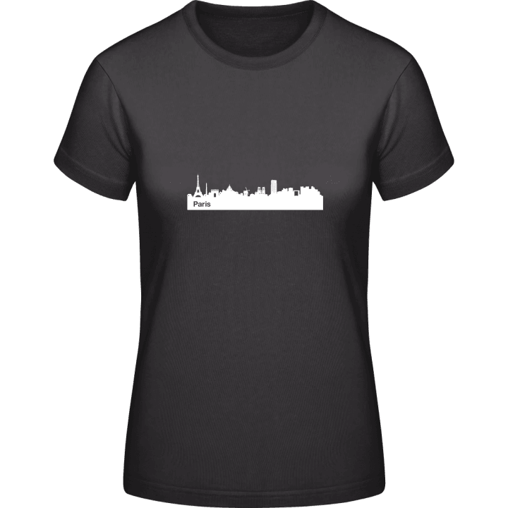 Paris Skyline T-skjorte for kvinner contain pic