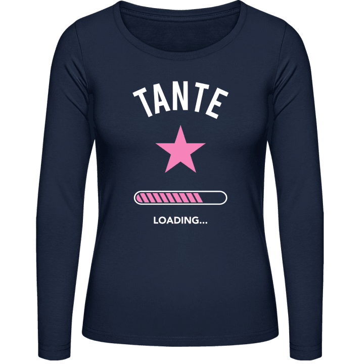 Werdende Tante Loading Langermet skjorte for kvinner 0 image