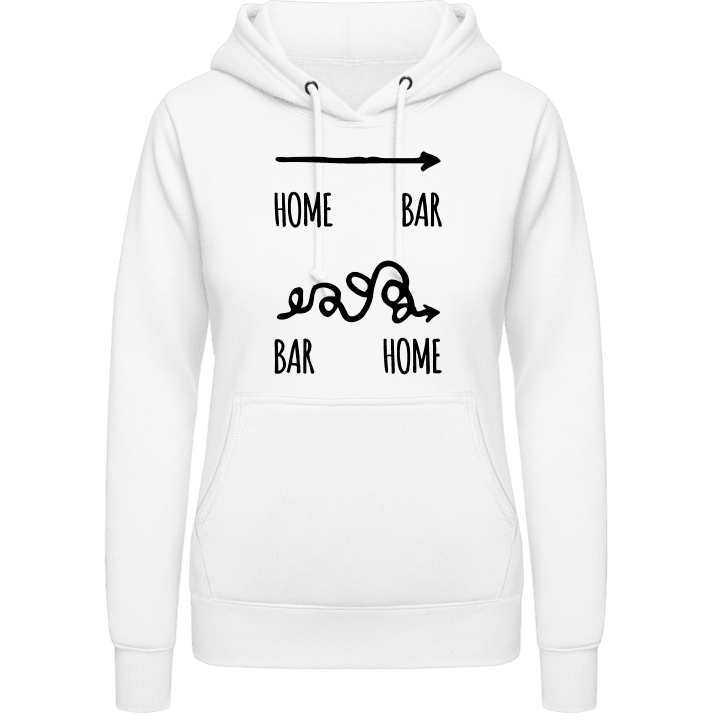 Home Bar Bar Home Vrouwen Hoodie contain pic