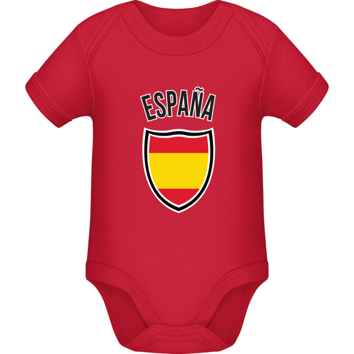 Espana Flag Shield Baby Romper contain pic
