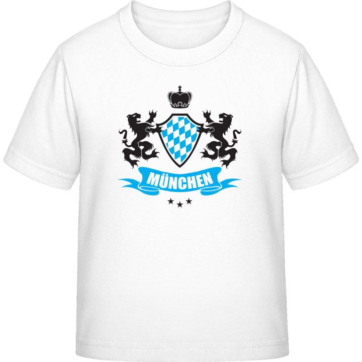 München Coat of Arms T-shirt för barn contain pic