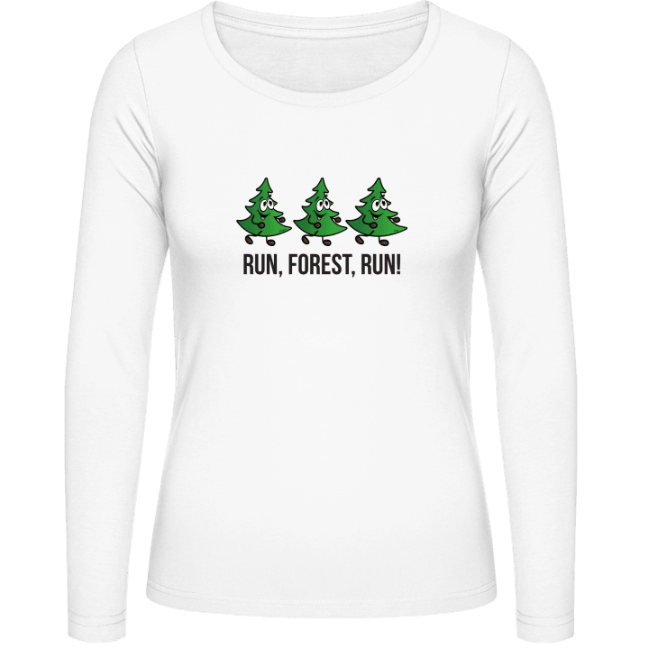 Run, Forest, Run! Vrouwen Lange Mouw Shirt 0 image