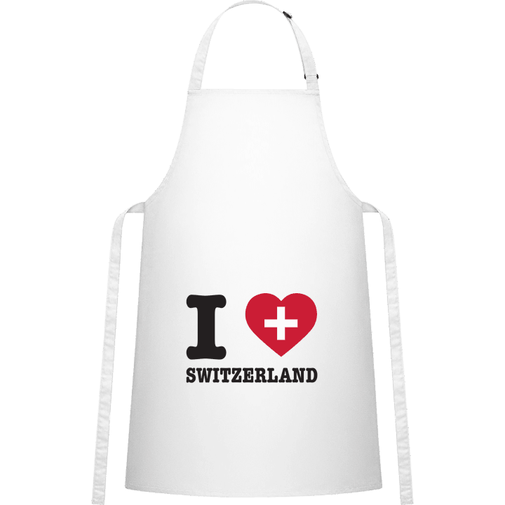 I Love Switzerland Tablier de cuisine contain pic