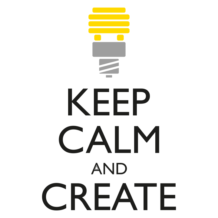 Keep Calm And Create T-shirt à manches longues 0 image