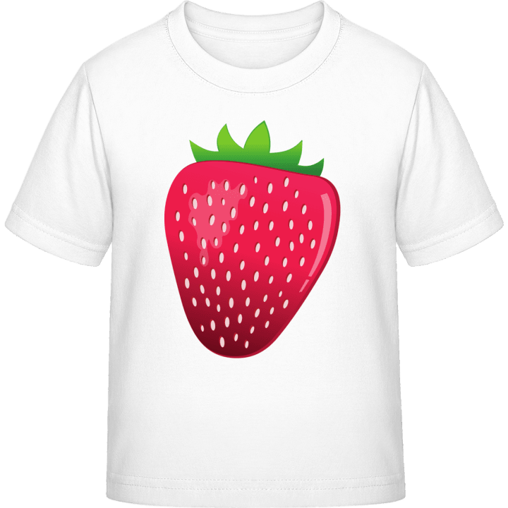 Strawberry T-skjorte for barn contain pic