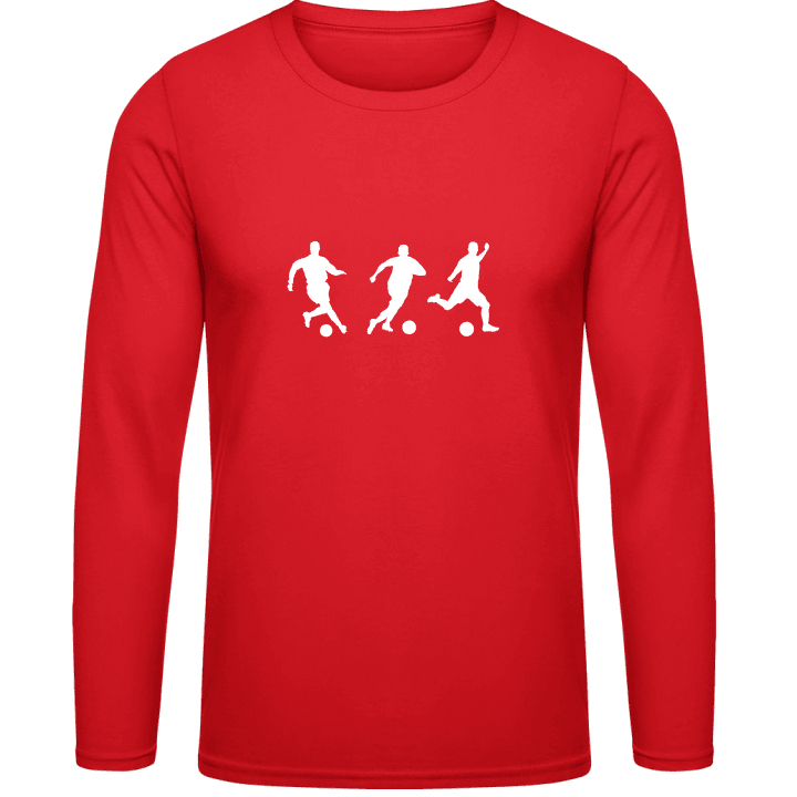 Football Scenes T-shirt à manches longues contain pic