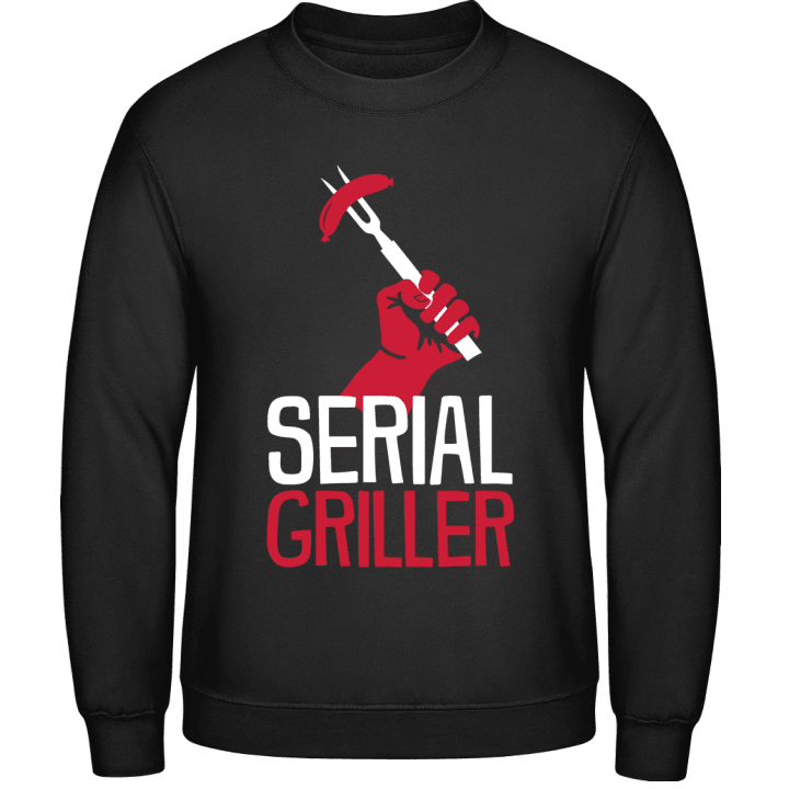 BBQ Serial Griller Sudadera contain pic