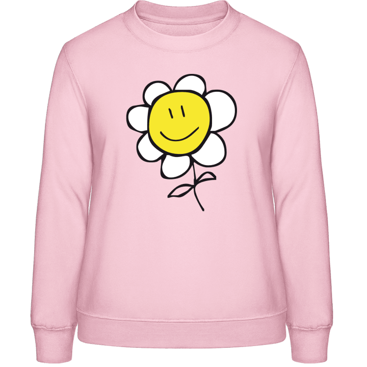 Smiley Flower Frauen Sweatshirt 0 image