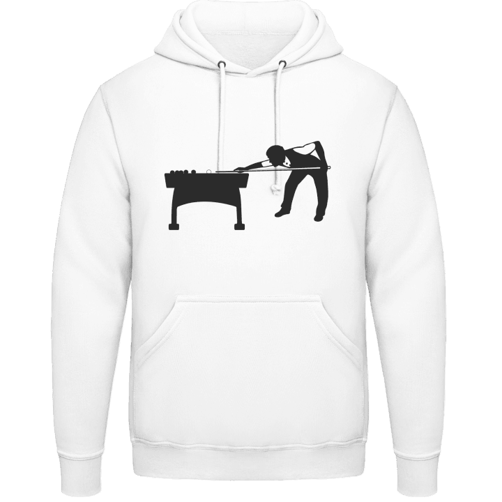 Billiards Player Silhouette Hoodie contain pic