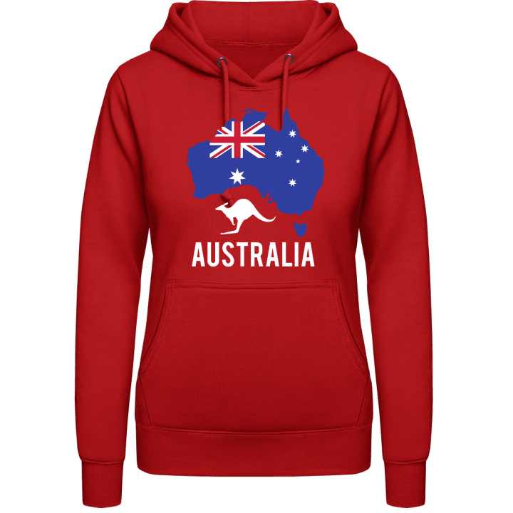 Australia Felpa con cappuccio da donna contain pic