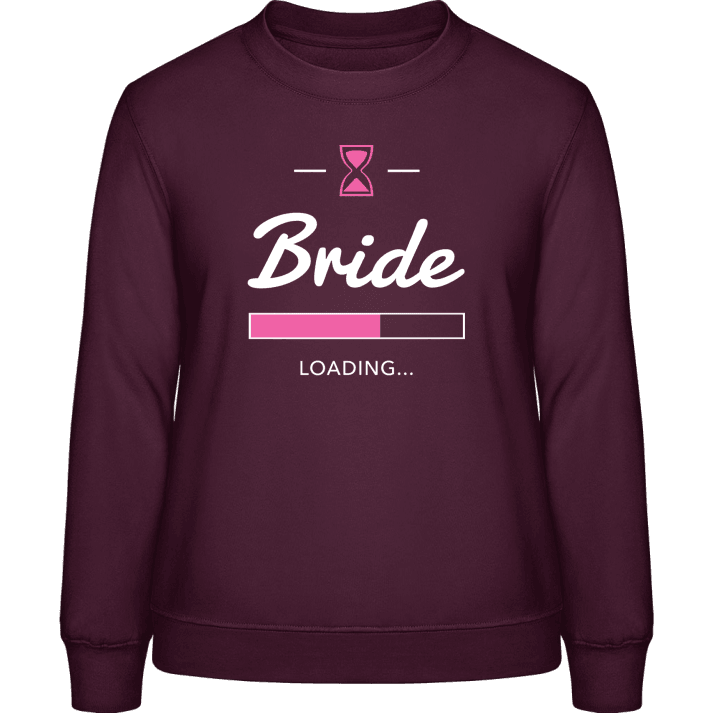 Bride loading Sweatshirt för kvinnor contain pic