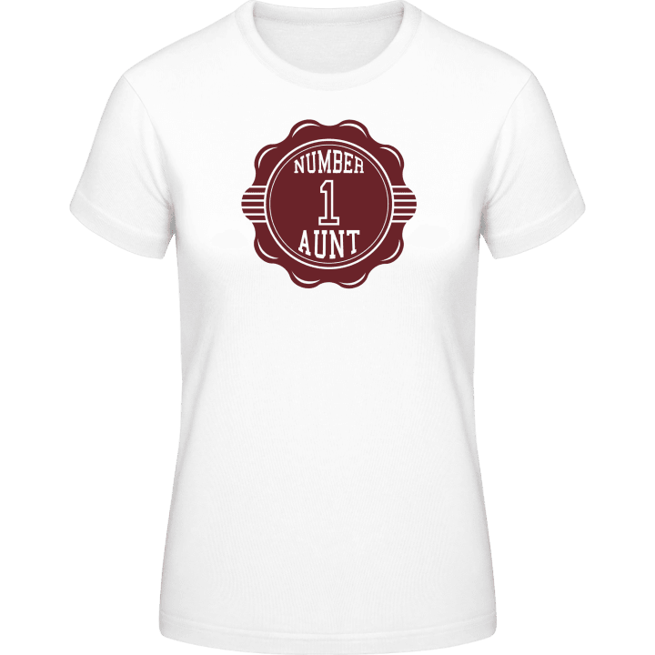 Number One Aunt T-shirt för kvinnor 0 image