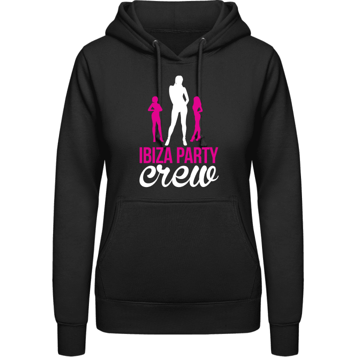 Ibiza Party Crew Vrouwen Hoodie contain pic