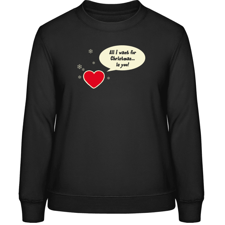 All I Want For Christmas Vrouwen Sweatshirt contain pic
