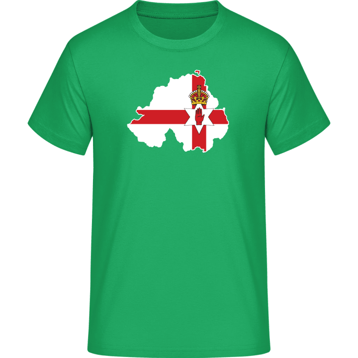 Northern Ireland Map T-Shirt contain pic