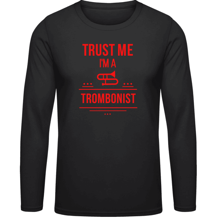 Trust Me I'm A Trombonist Långärmad skjorta contain pic