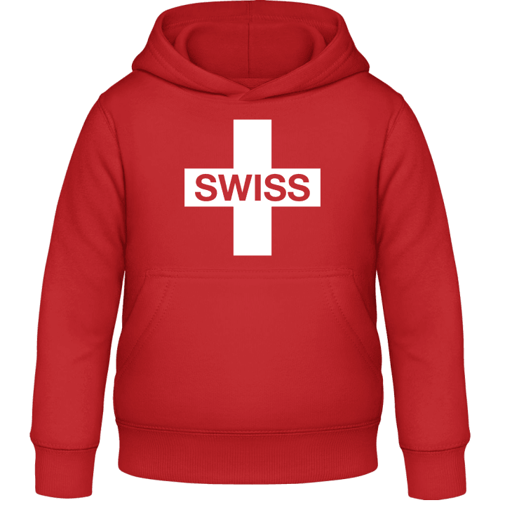 Switzerland Cross Kids Hoodie contain pic