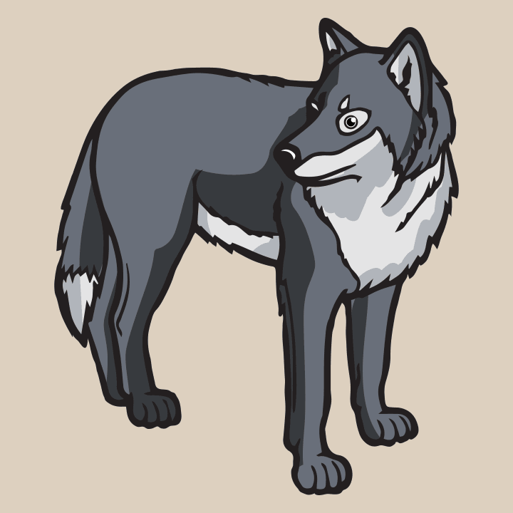 Wolf Illustration Beker 0 image