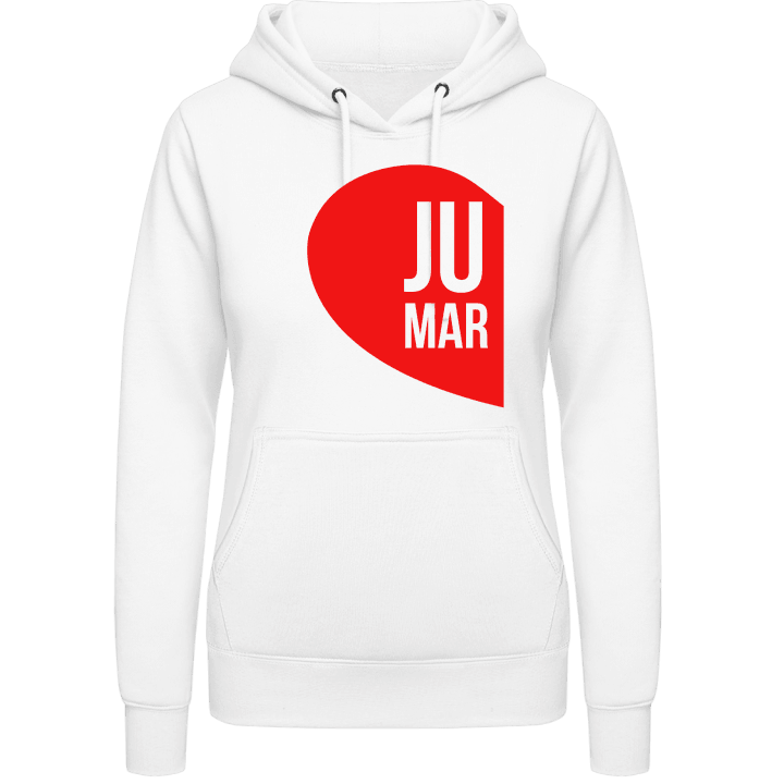 Just Married right Sweat à capuche pour femme contain pic