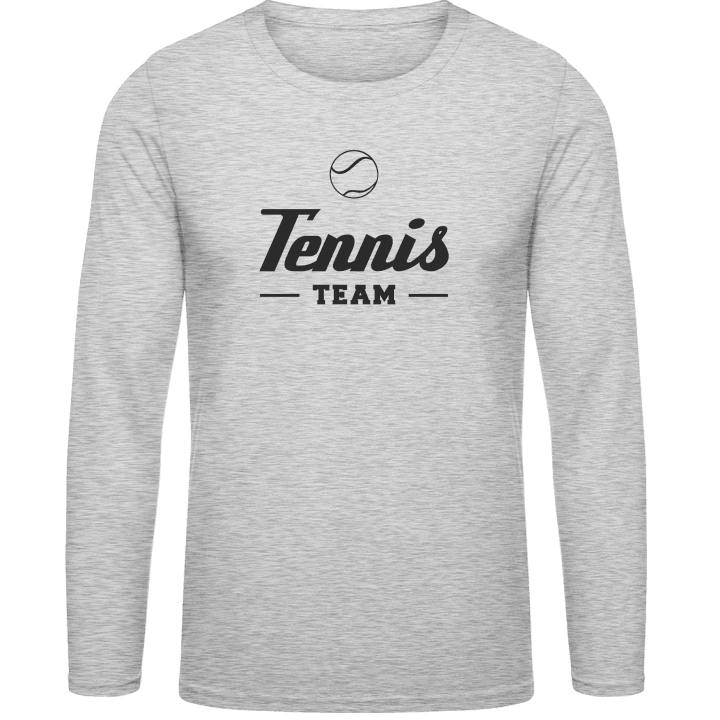 Tennis Team Langermet skjorte contain pic