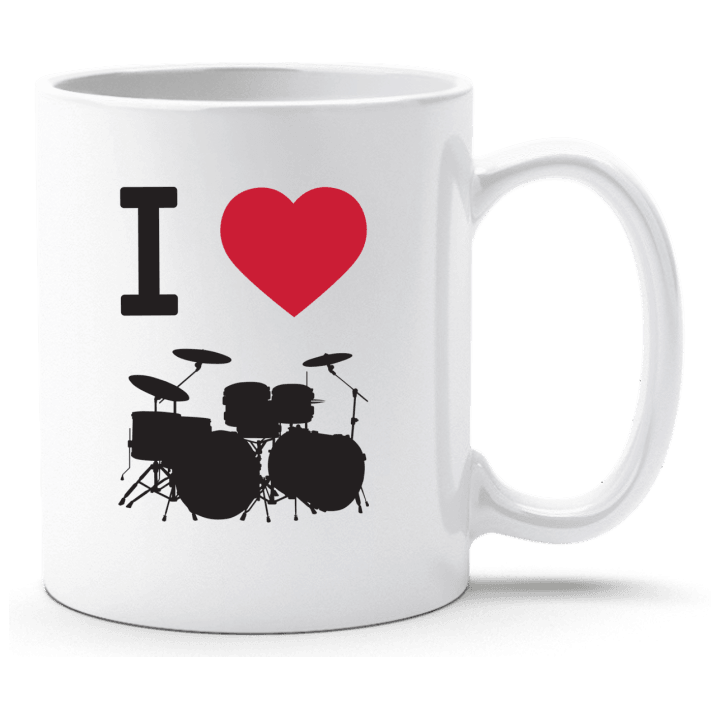 I Love Drums Tasse 0 image
